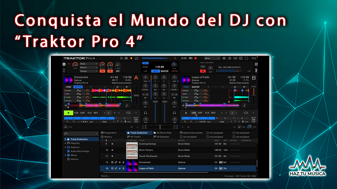 Conquista el Mundo del DJ con “Traktor Pro 4”